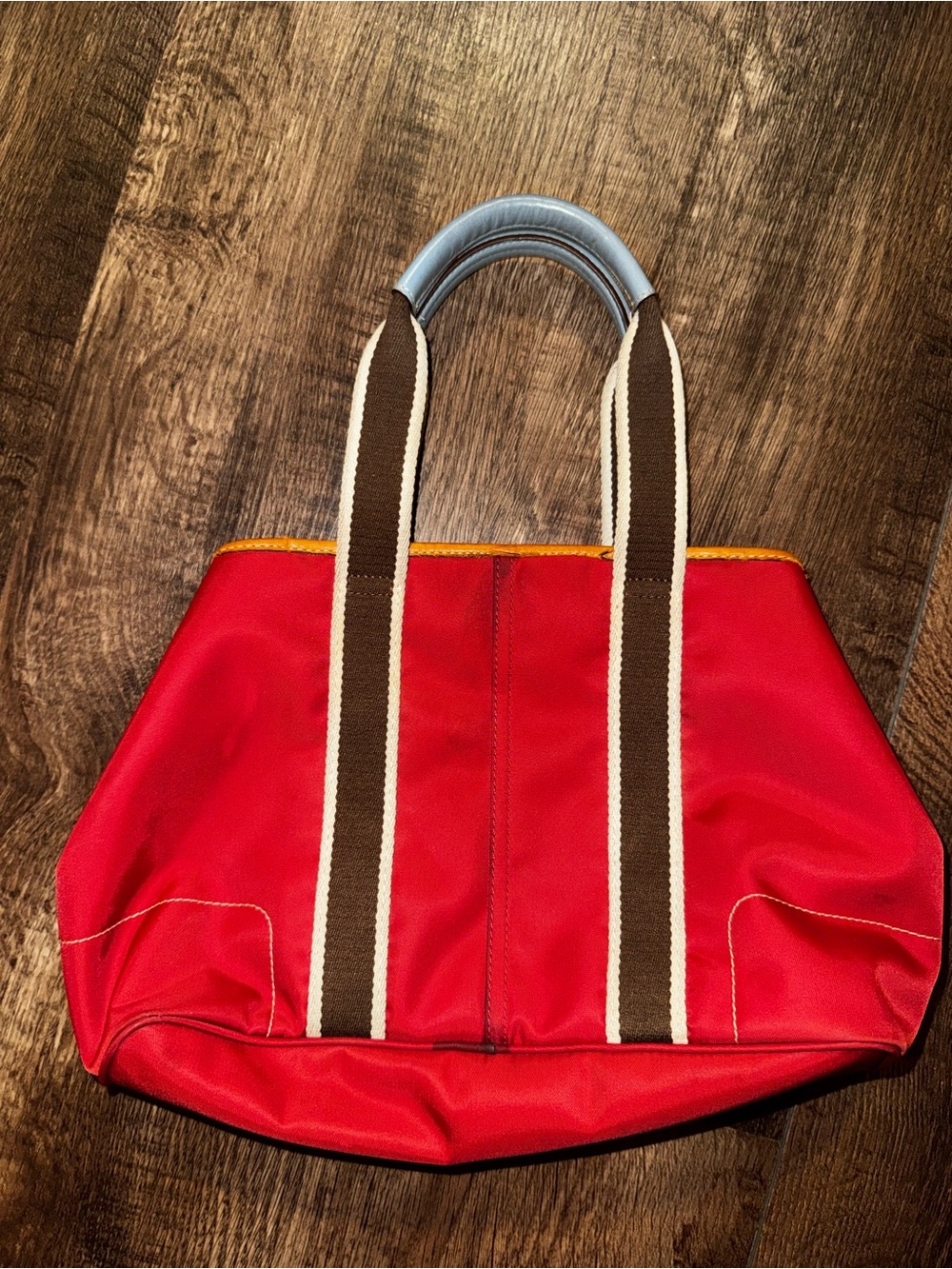 Coach Red Hampton 5078 Mini Tote Bag 12x8x4 - Picture 2 of 5